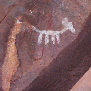 Pictograph at Palatki