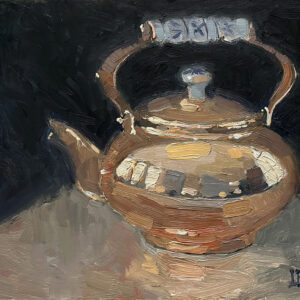 <i><b>"Copper Kettle"</b></i><br>14"x11" Fine Art Print<br>on 20"x16" Paper